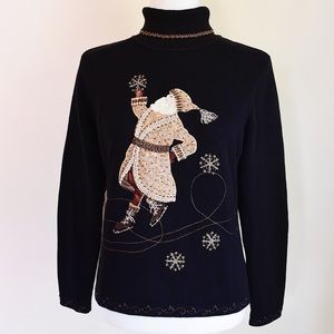 talbots christmas sweater